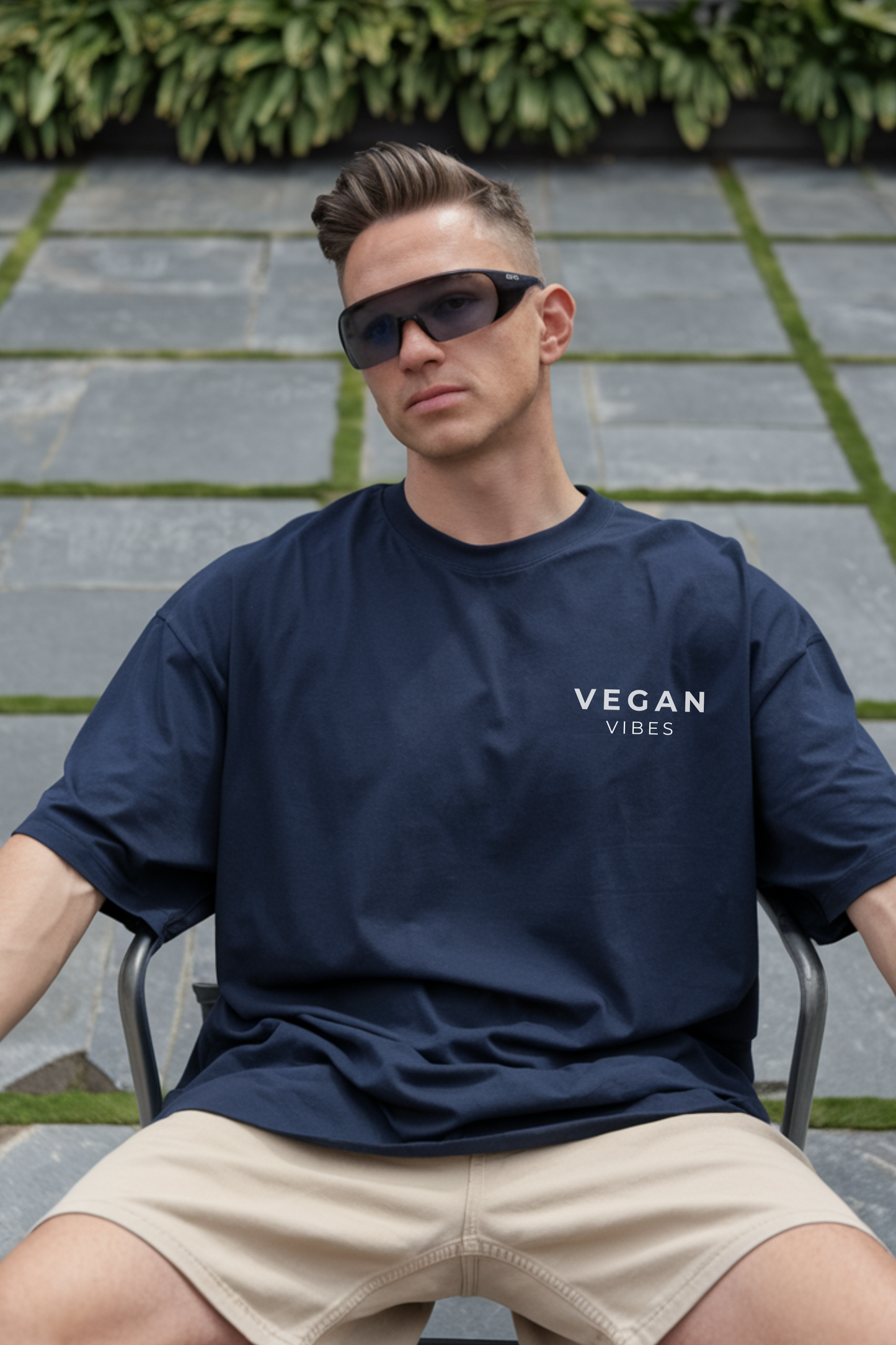 Unisex Oversized T-Shirt |  Vegan Vibes Premium Cotton | Ethical Apparel